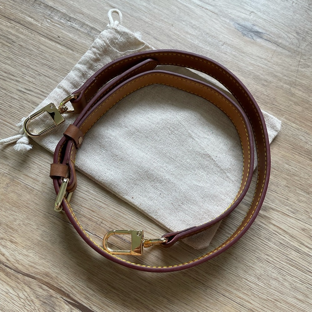 Replacement Vachetta Crossbody strap for handbags